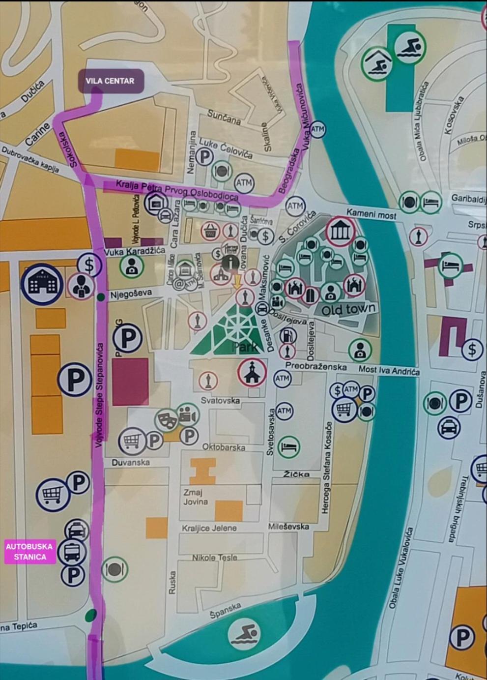 Vila Centar Trebinje Esterno foto
